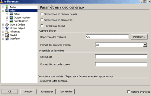 VLC Preferences